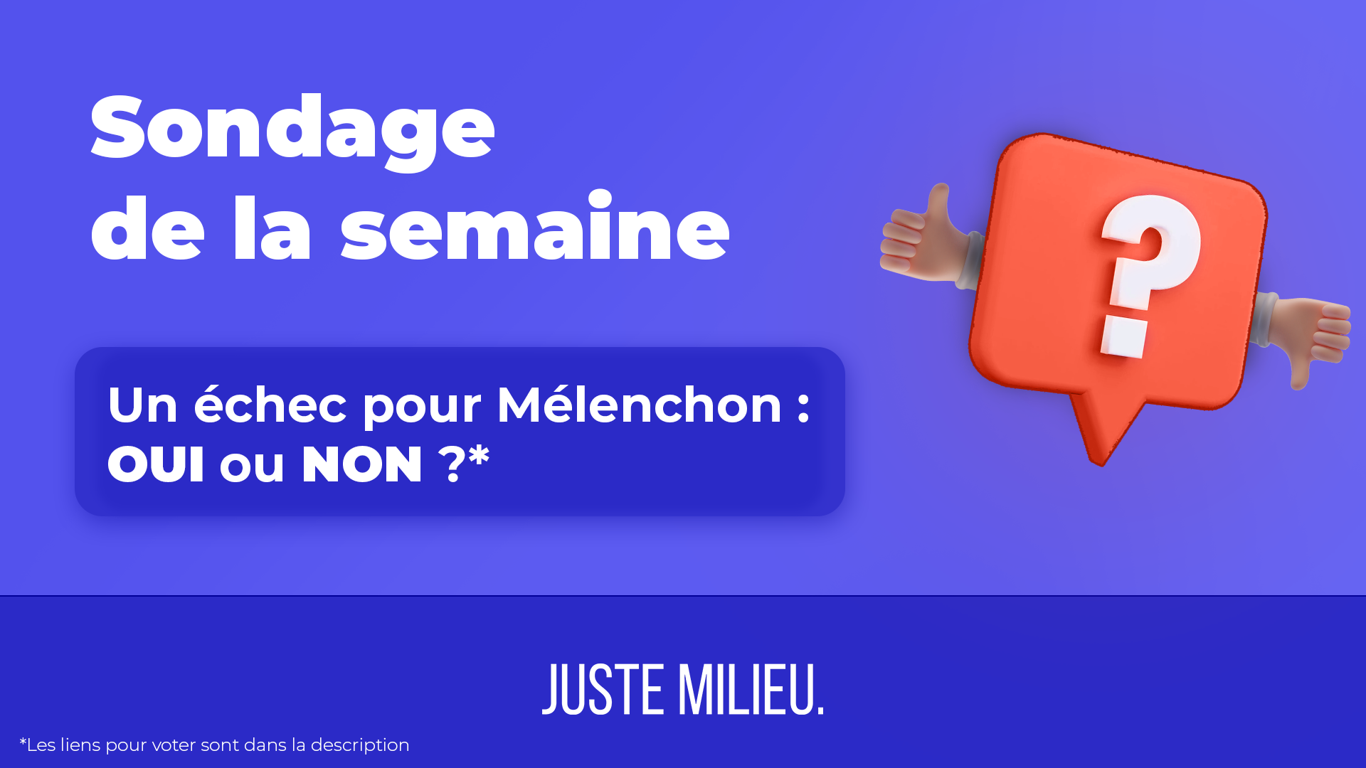 sondage mélenchon