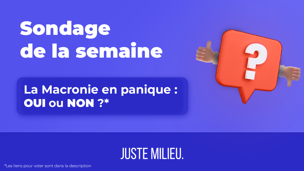 Sondage de la semaine