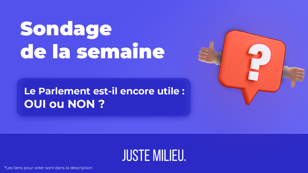 sondage de la semaine