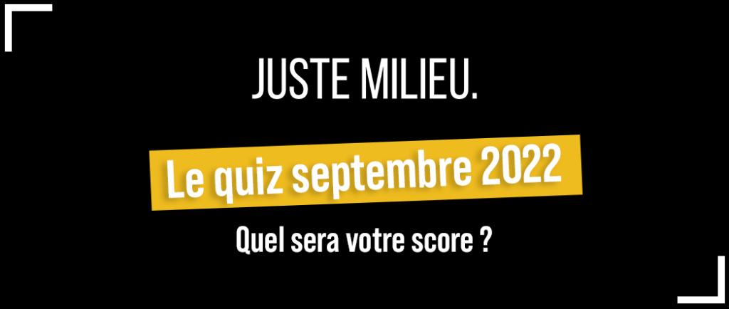 quiz septembre 2022