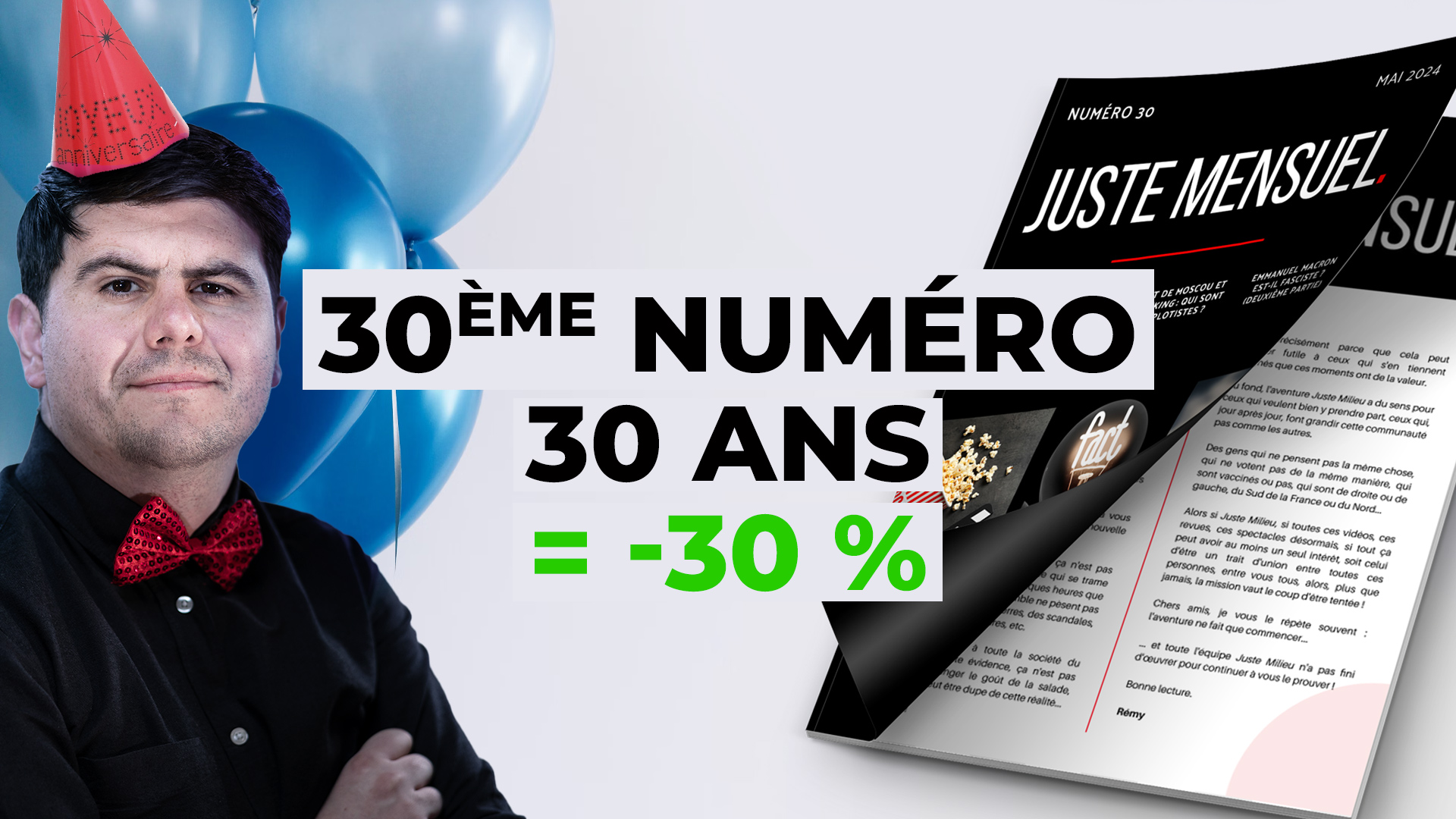 Offre 30 ans JMS