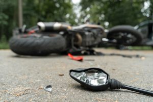 Accident moto